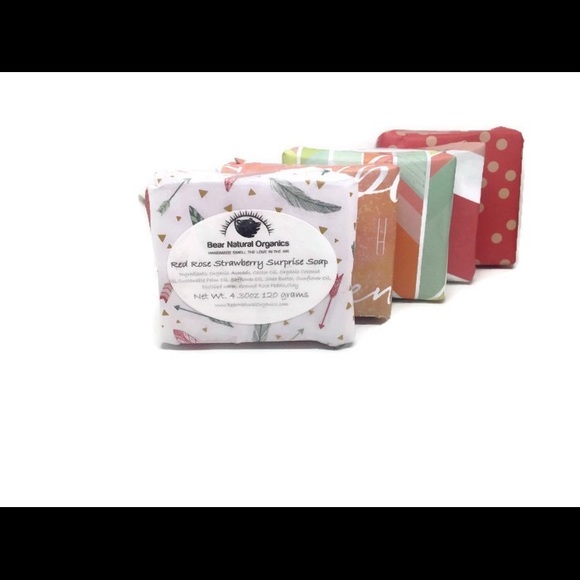 Handmade Bath Soap Bar Set of 5 - Picture 1 of 8